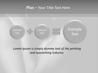 Room Flat Furniture PowerPoint Template