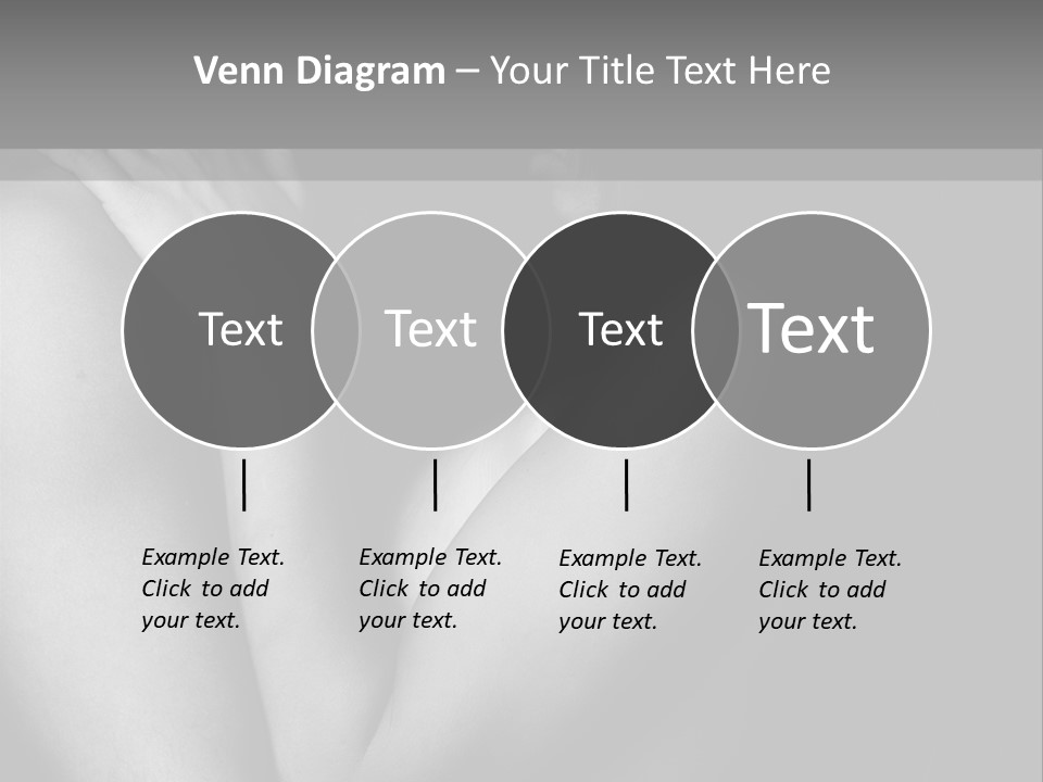 Room Flat Furniture PowerPoint Template
