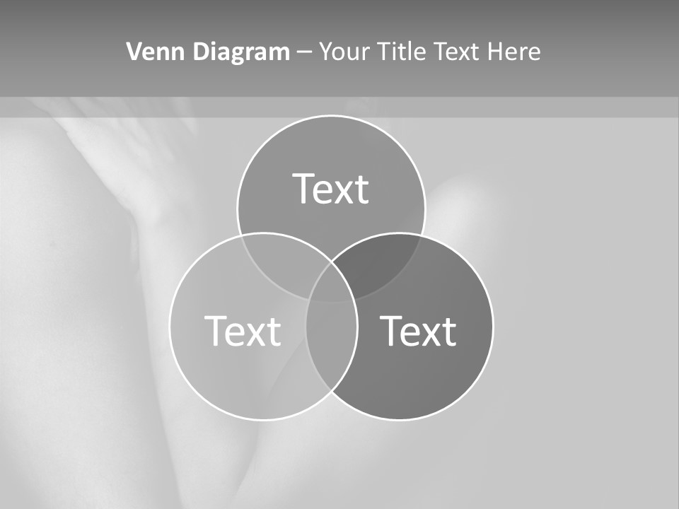 Room Flat Furniture PowerPoint Template