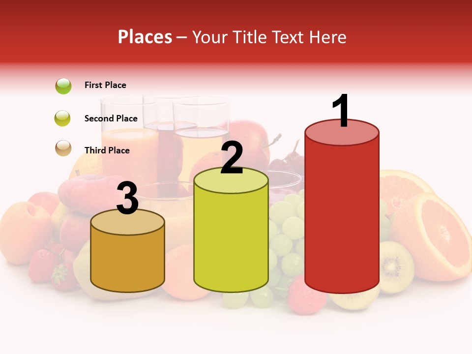 A Table Topped With Lots Of Different Types Of Fruit PowerPoint Template