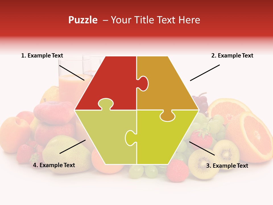 A Table Topped With Lots Of Different Types Of Fruit PowerPoint Template