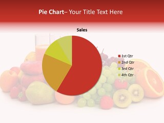 A Table Topped With Lots Of Different Types Of Fruit PowerPoint Template