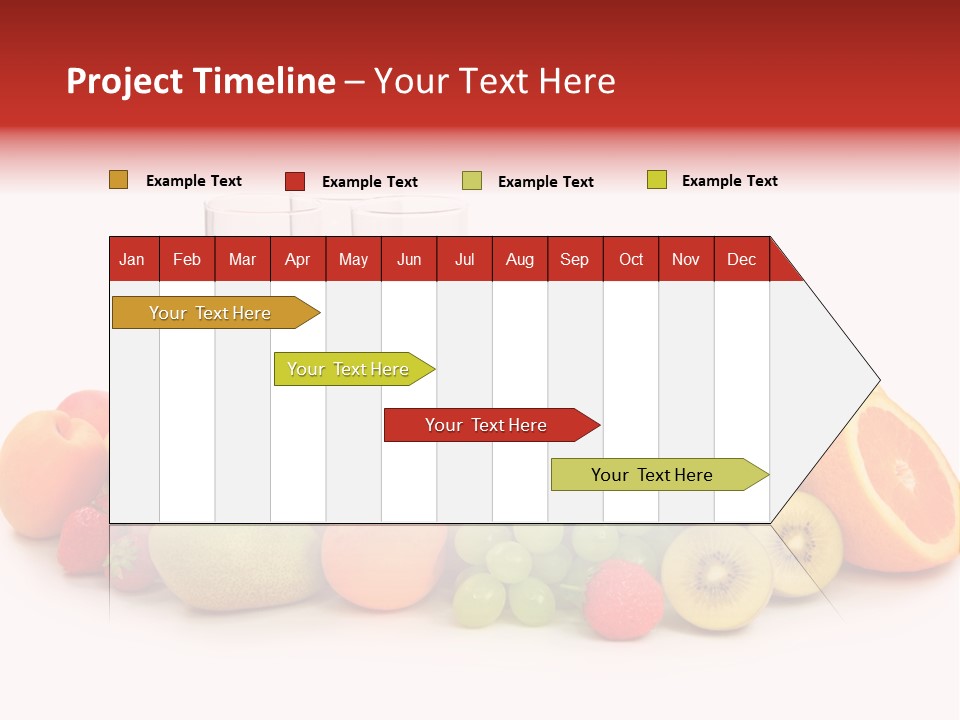 A Table Topped With Lots Of Different Types Of Fruit PowerPoint Template