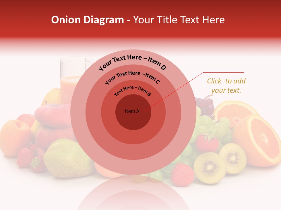 A Table Topped With Lots Of Different Types Of Fruit PowerPoint Template