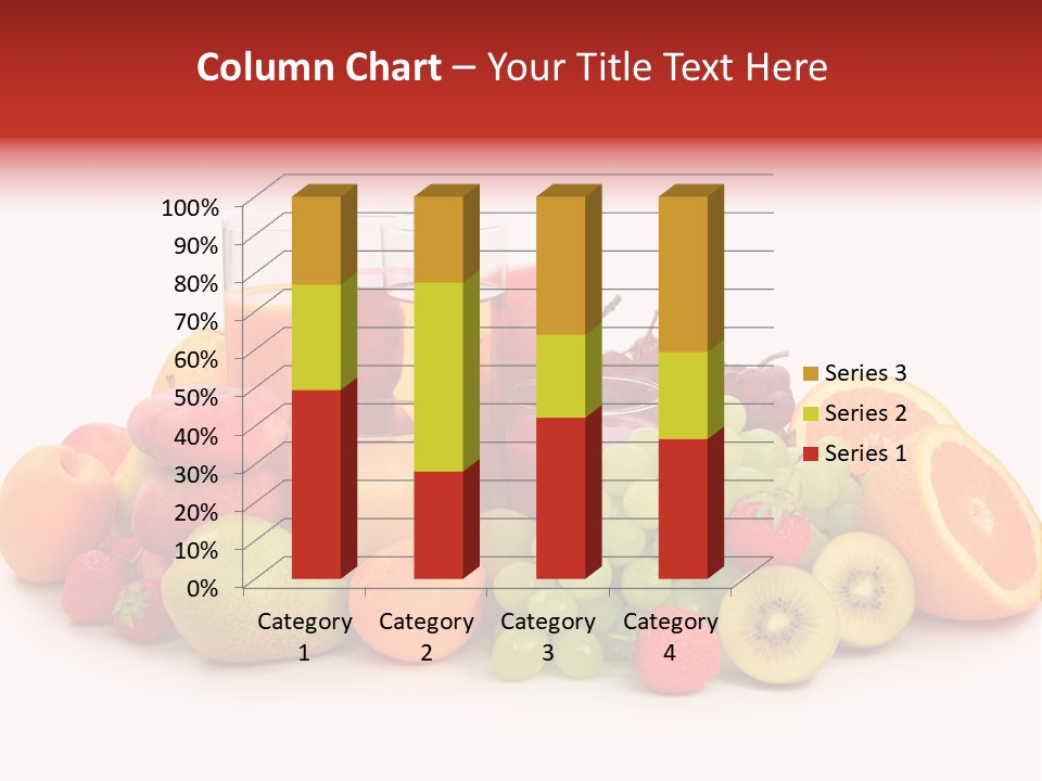A Table Topped With Lots Of Different Types Of Fruit PowerPoint Template