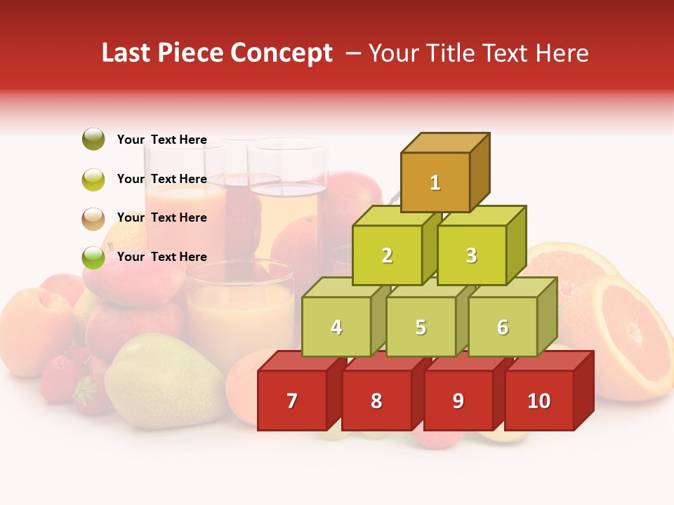 A Table Topped With Lots Of Different Types Of Fruit PowerPoint Template