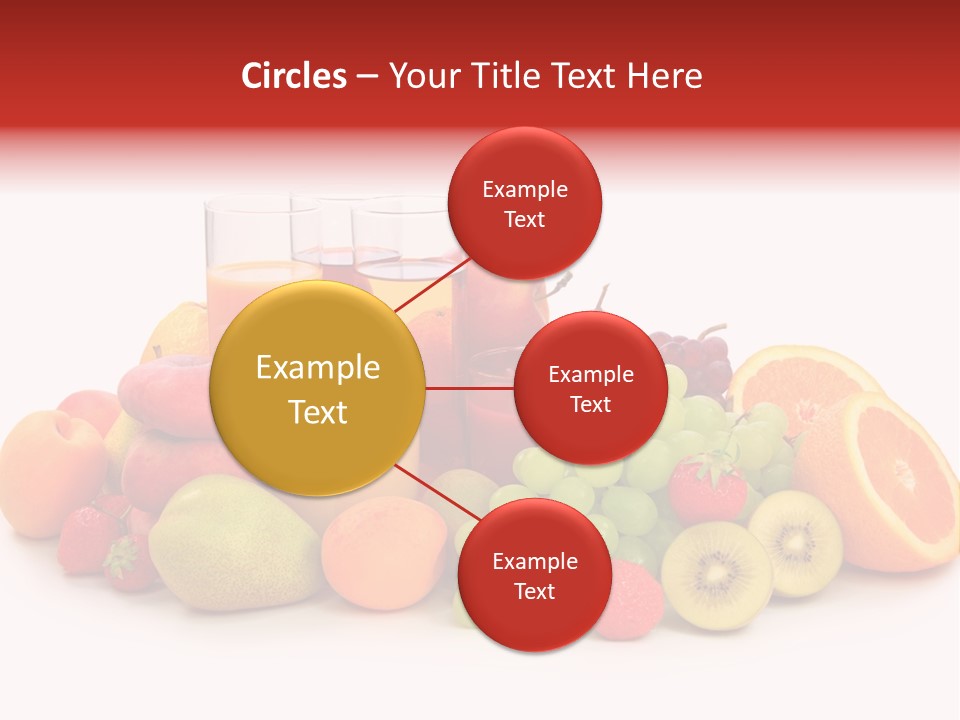A Table Topped With Lots Of Different Types Of Fruit PowerPoint Template