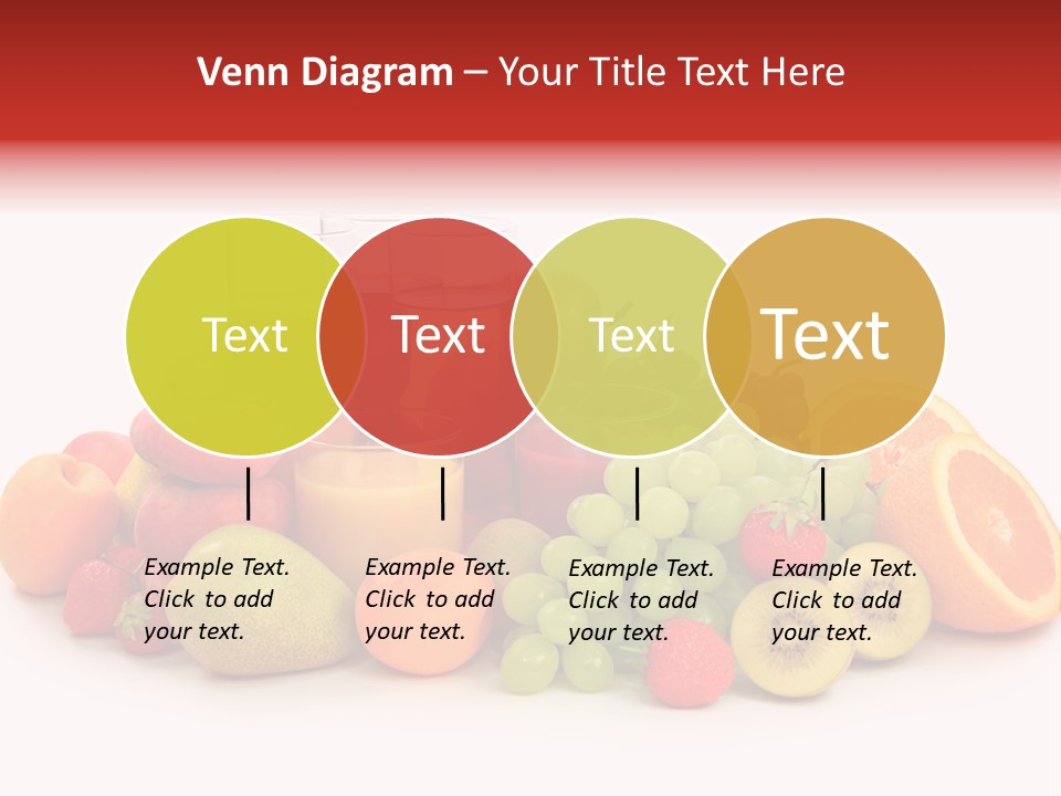 A Table Topped With Lots Of Different Types Of Fruit PowerPoint Template