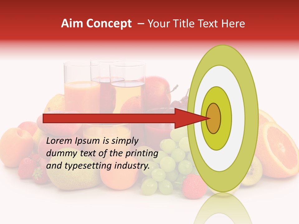 A Table Topped With Lots Of Different Types Of Fruit PowerPoint Template