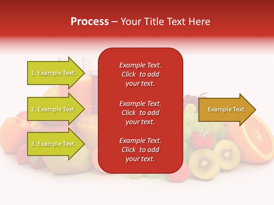A Table Topped With Lots Of Different Types Of Fruit PowerPoint Template