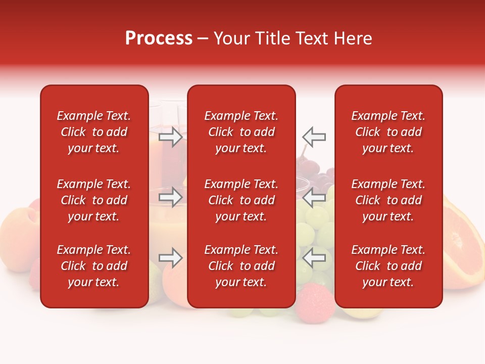 A Table Topped With Lots Of Different Types Of Fruit PowerPoint Template