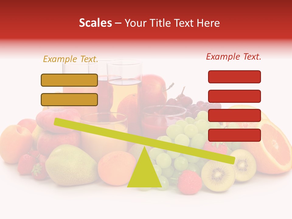 A Table Topped With Lots Of Different Types Of Fruit PowerPoint Template