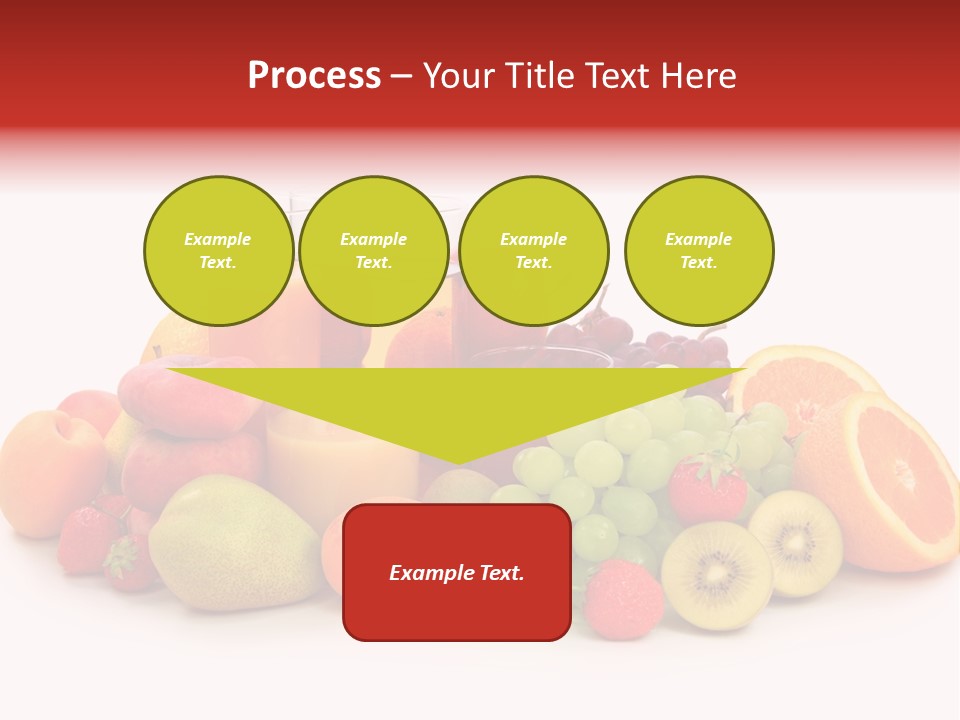 A Table Topped With Lots Of Different Types Of Fruit PowerPoint Template
