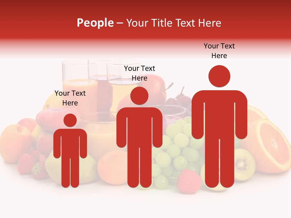 A Table Topped With Lots Of Different Types Of Fruit PowerPoint Template