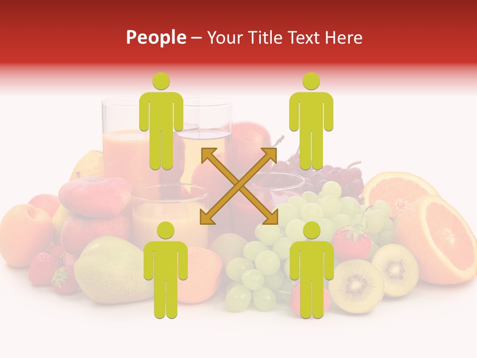 A Table Topped With Lots Of Different Types Of Fruit PowerPoint Template