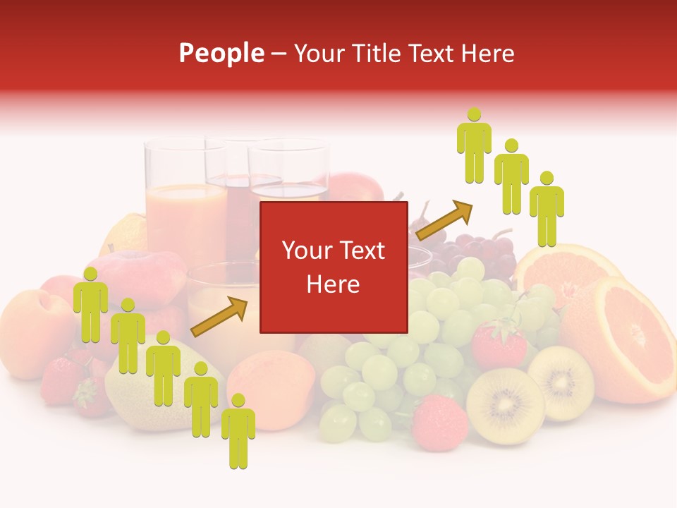 A Table Topped With Lots Of Different Types Of Fruit PowerPoint Template