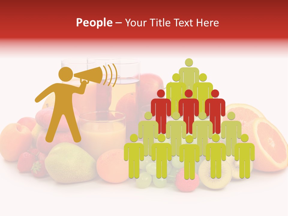 A Table Topped With Lots Of Different Types Of Fruit PowerPoint Template
