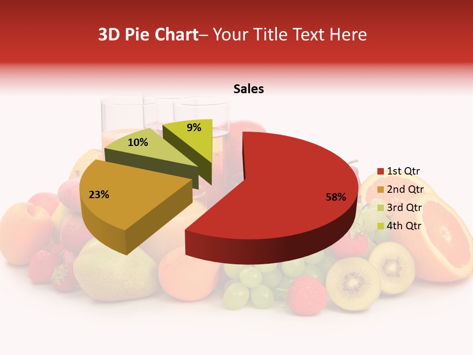 A Table Topped With Lots Of Different Types Of Fruit PowerPoint Template