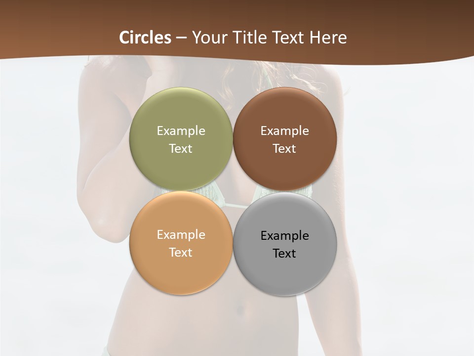 Legs Fit Summer PowerPoint Template