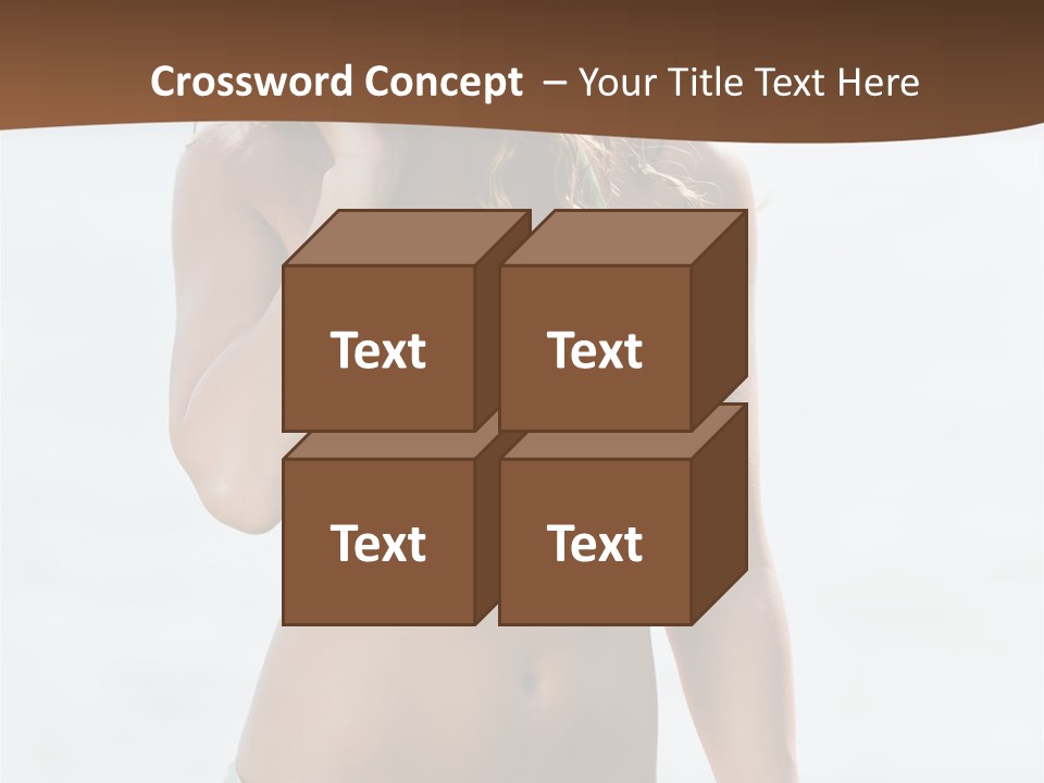 Legs Fit Summer PowerPoint Template