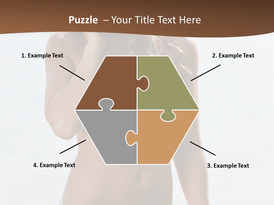 Legs Fit Summer PowerPoint Template