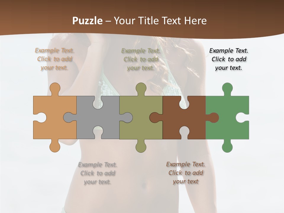 Legs Fit Summer PowerPoint Template