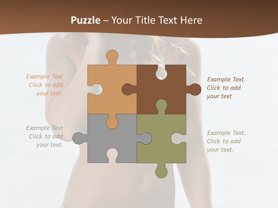 Legs Fit Summer PowerPoint Template