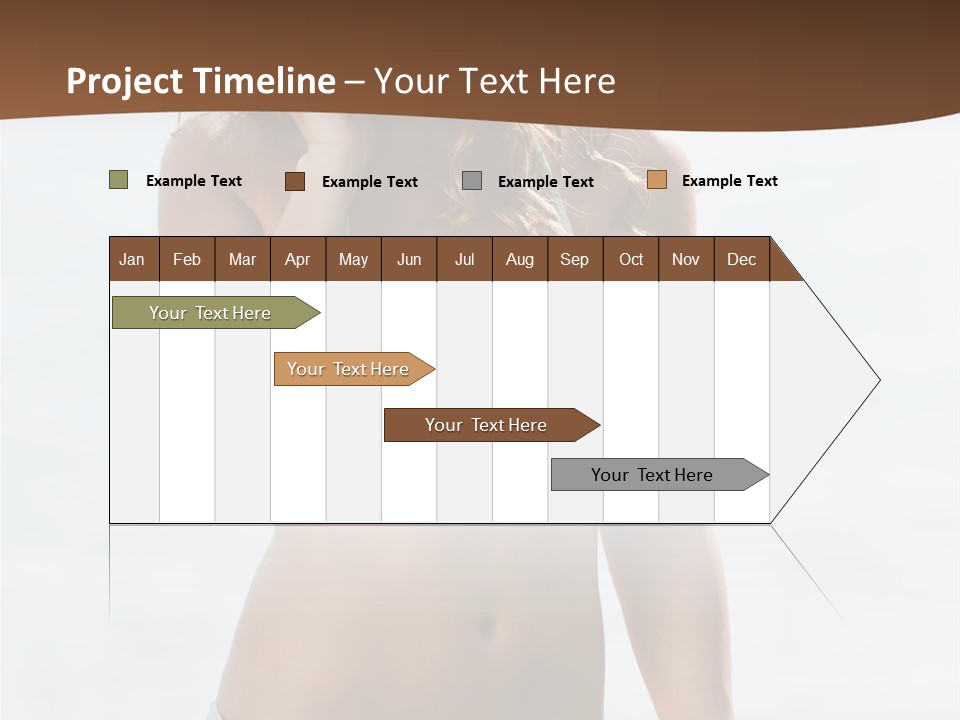 Legs Fit Summer PowerPoint Template