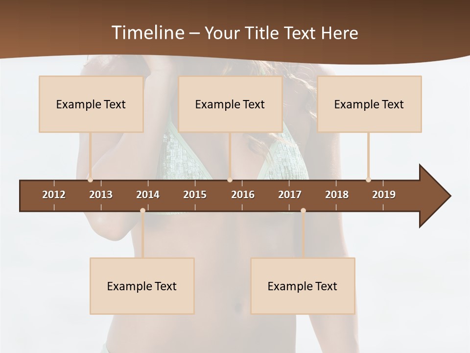 Legs Fit Summer PowerPoint Template