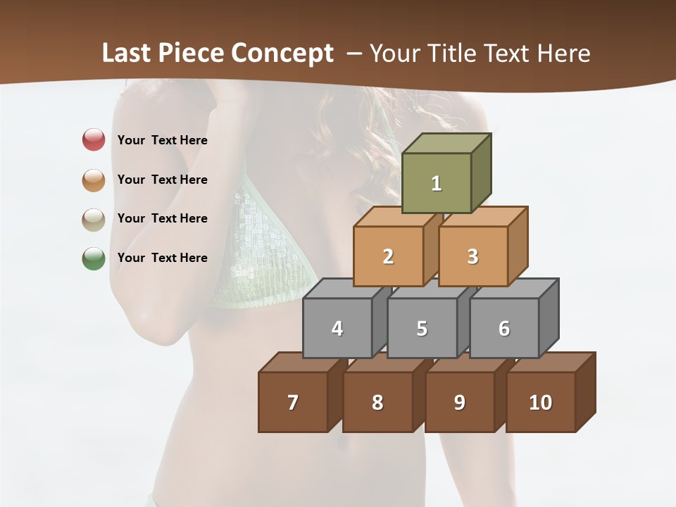 Legs Fit Summer PowerPoint Template