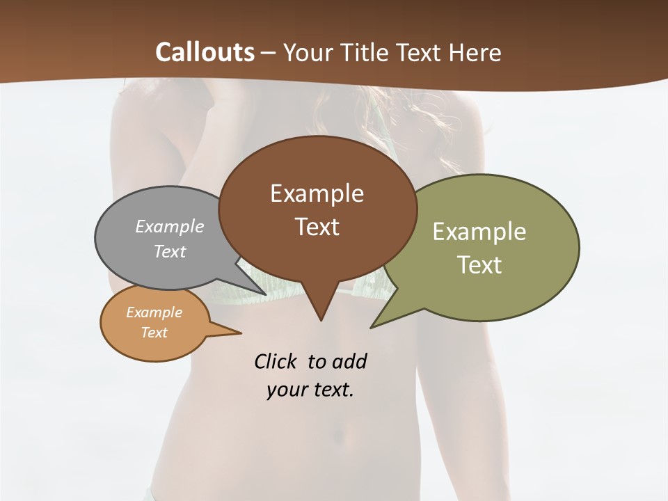 Legs Fit Summer PowerPoint Template