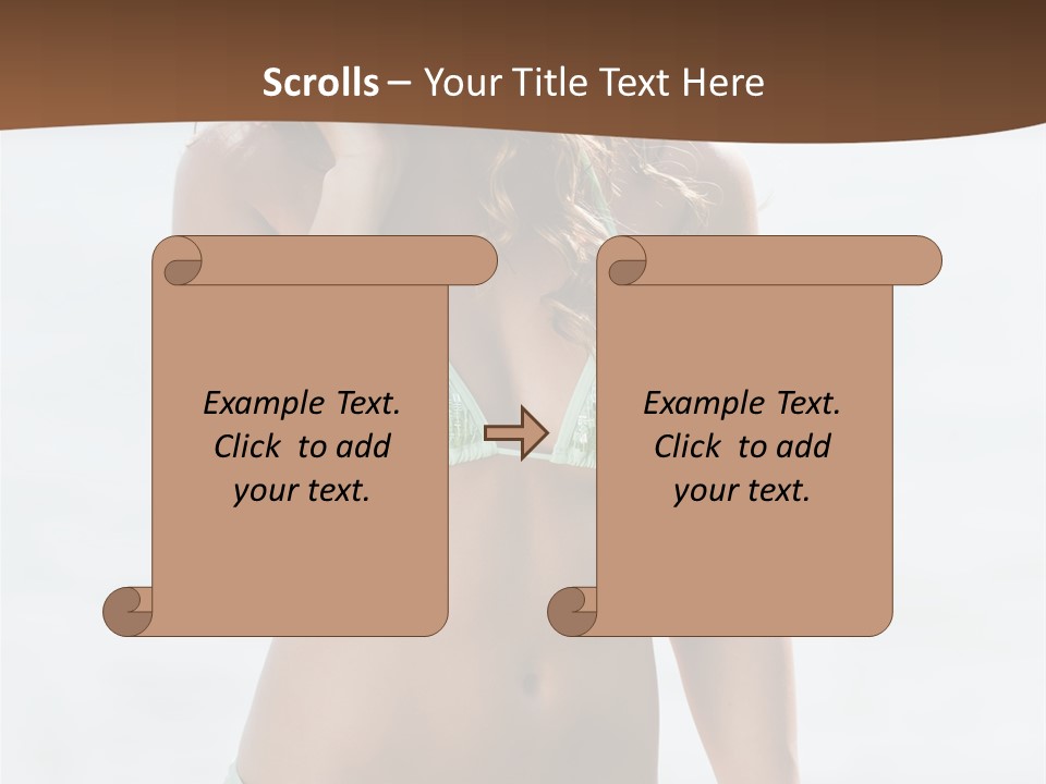 Legs Fit Summer PowerPoint Template