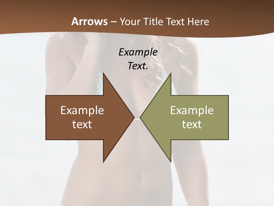 Legs Fit Summer PowerPoint Template