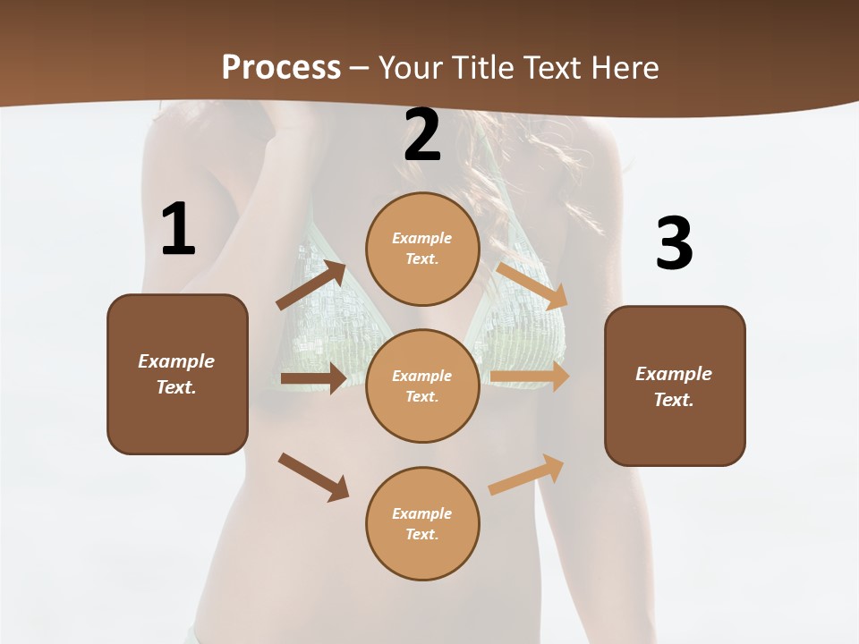 Legs Fit Summer PowerPoint Template