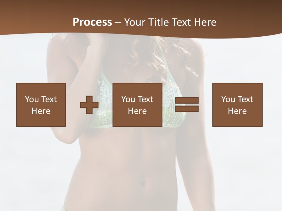 Legs Fit Summer PowerPoint Template