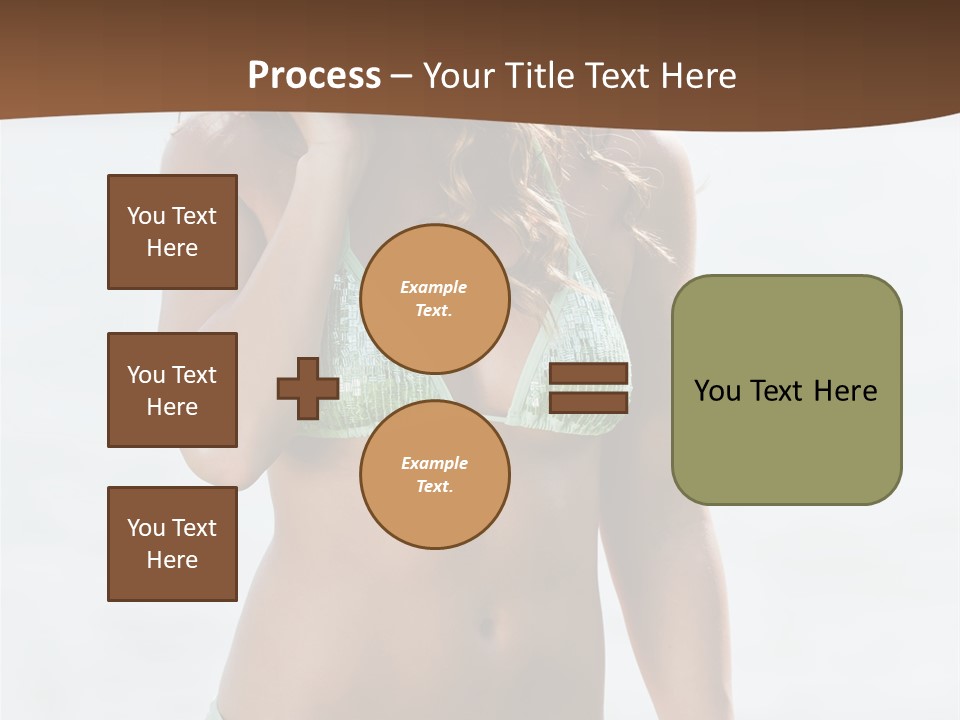 Legs Fit Summer PowerPoint Template