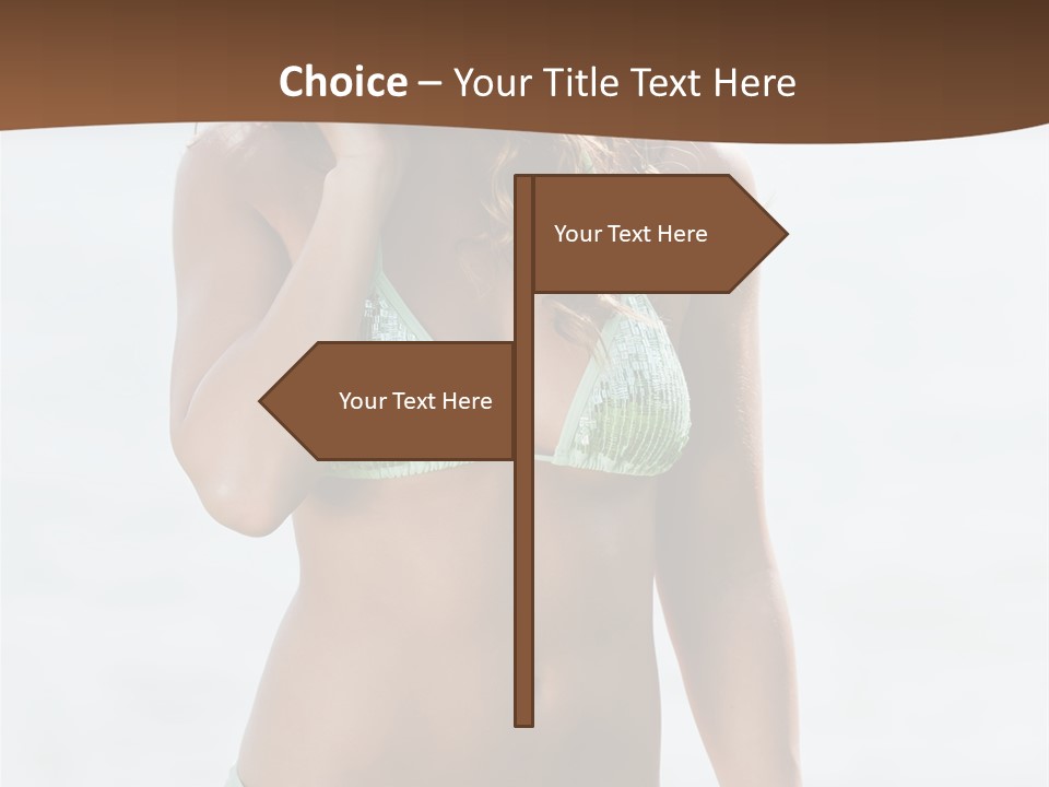 Legs Fit Summer PowerPoint Template