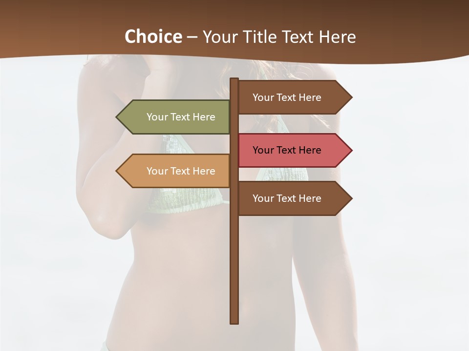 Legs Fit Summer PowerPoint Template