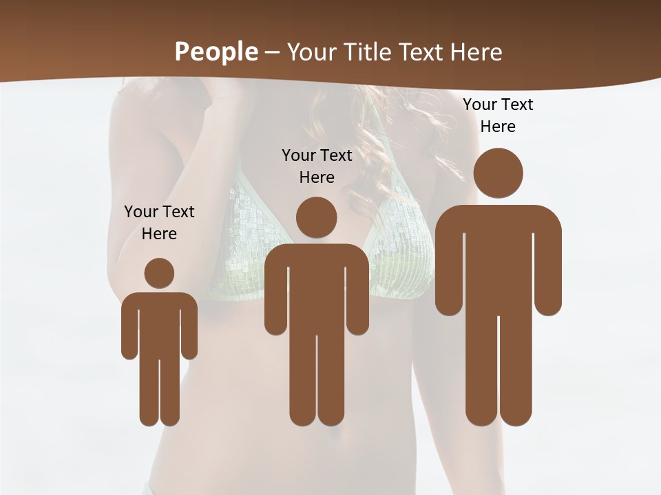 Legs Fit Summer PowerPoint Template