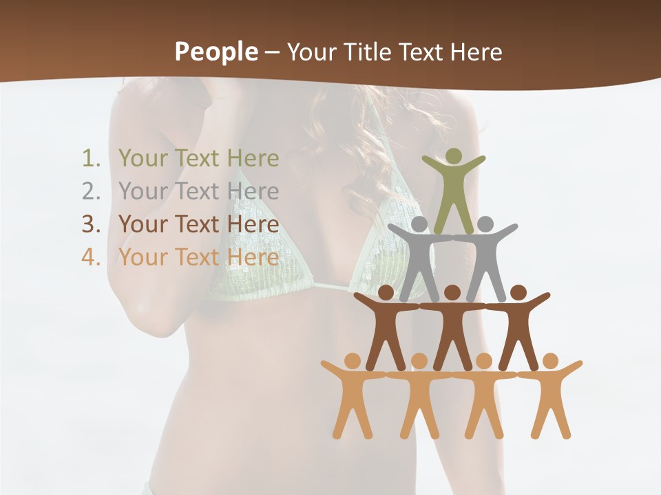 Legs Fit Summer PowerPoint Template