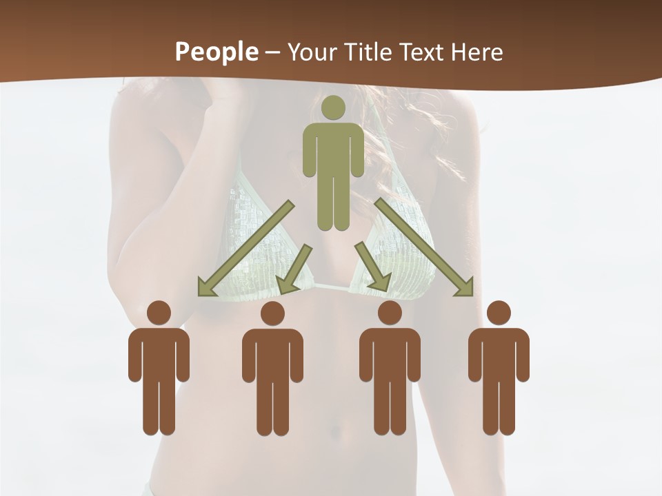 Legs Fit Summer PowerPoint Template