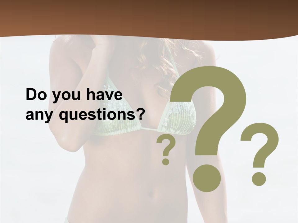 Legs Fit Summer PowerPoint Template