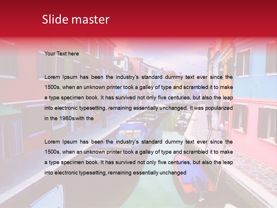 Sky Vivid Italy PowerPoint Template