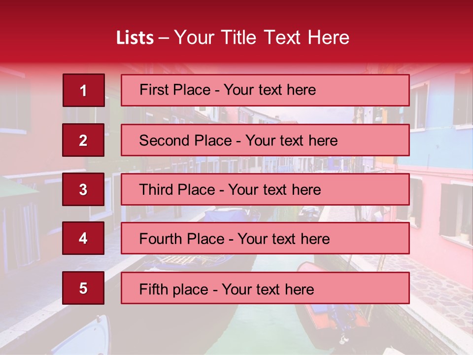 Sky Vivid Italy PowerPoint Template