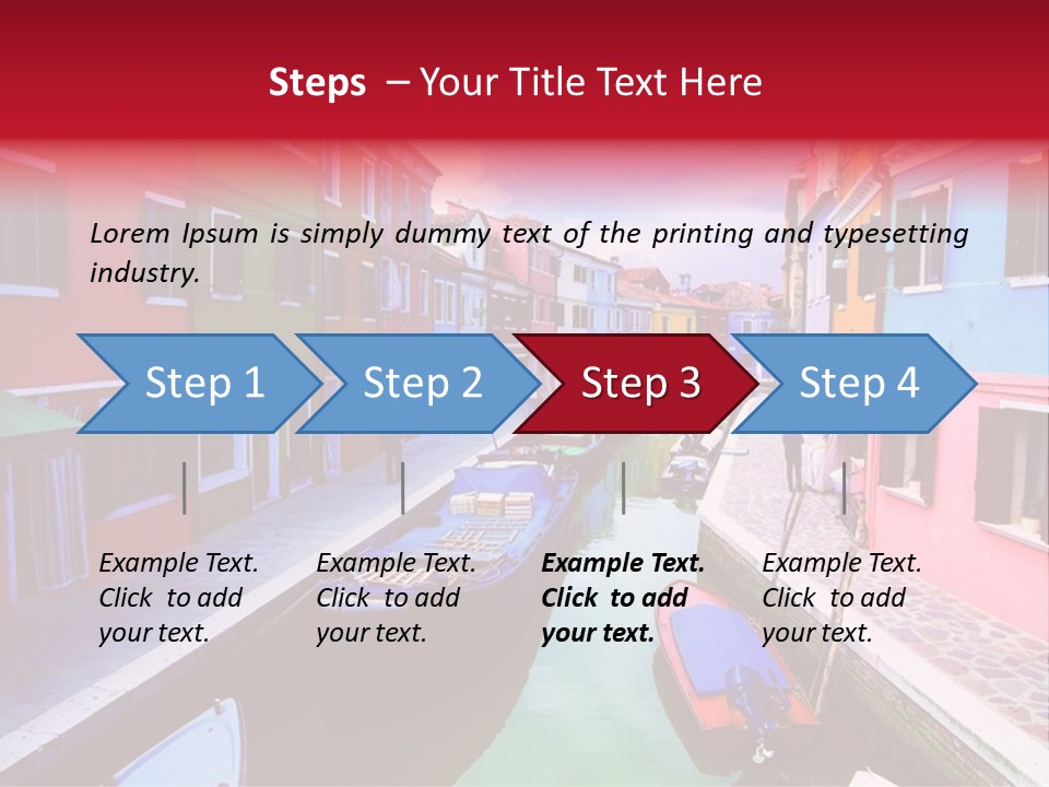 Sky Vivid Italy PowerPoint Template