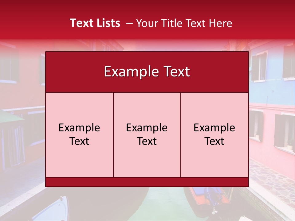 Sky Vivid Italy PowerPoint Template