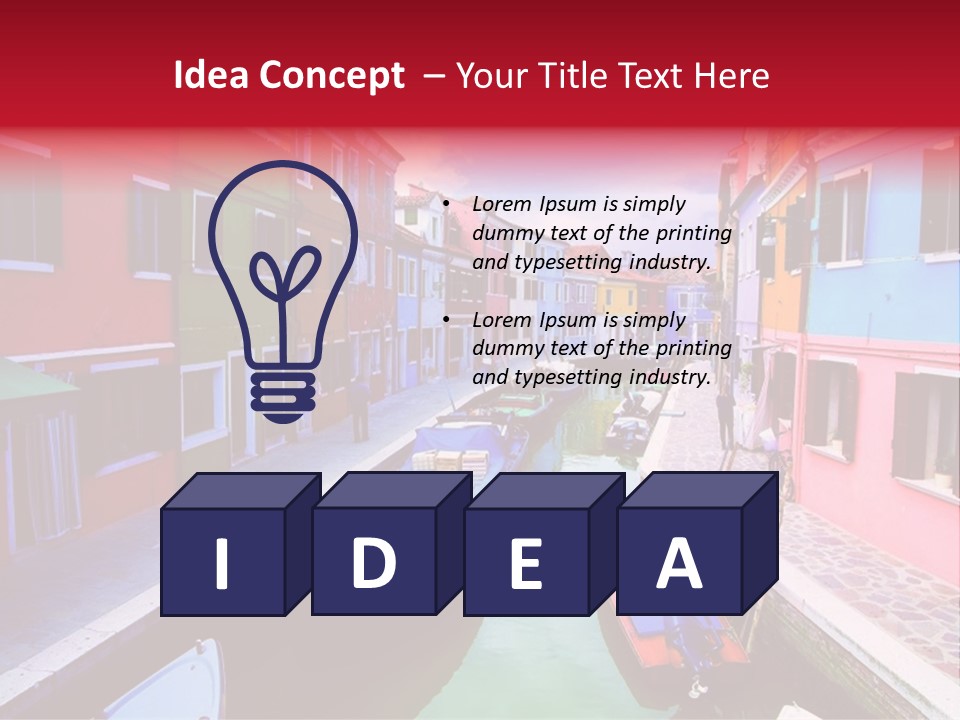 Sky Vivid Italy PowerPoint Template