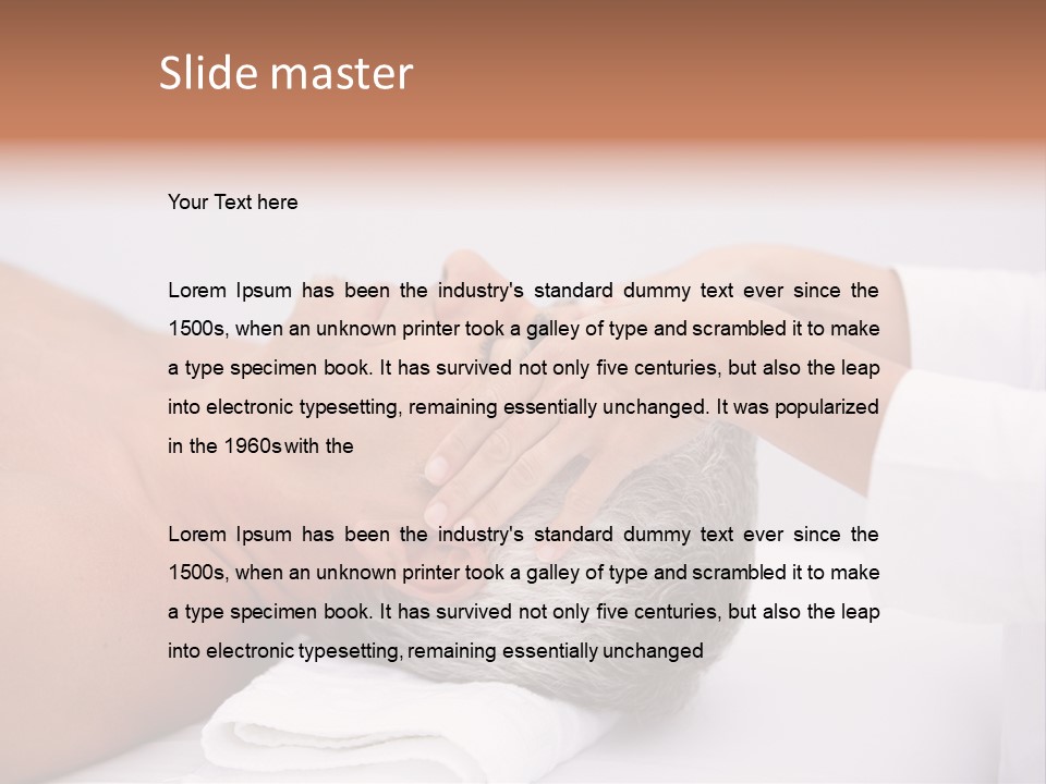 Years Resting Laid PowerPoint Template