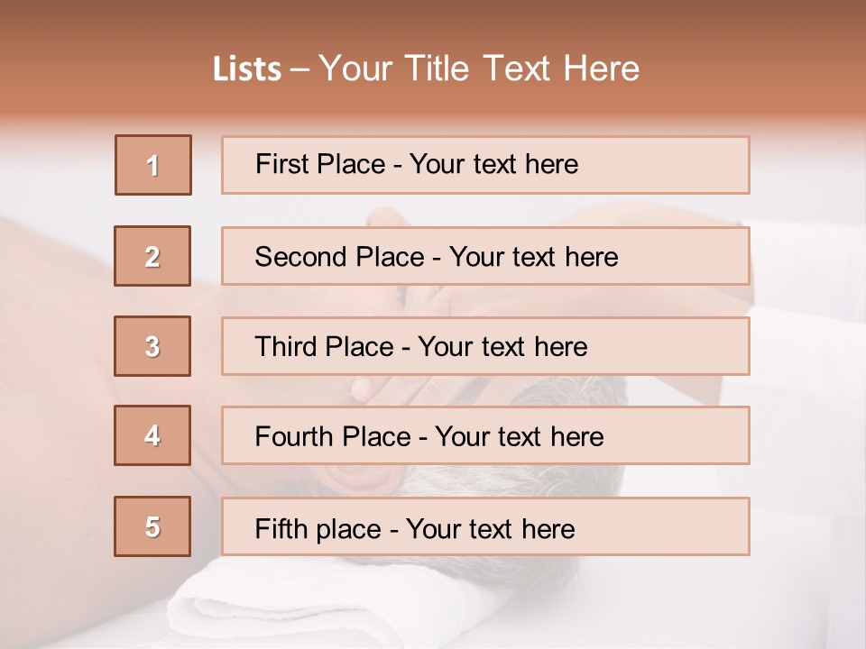Years Resting Laid PowerPoint Template