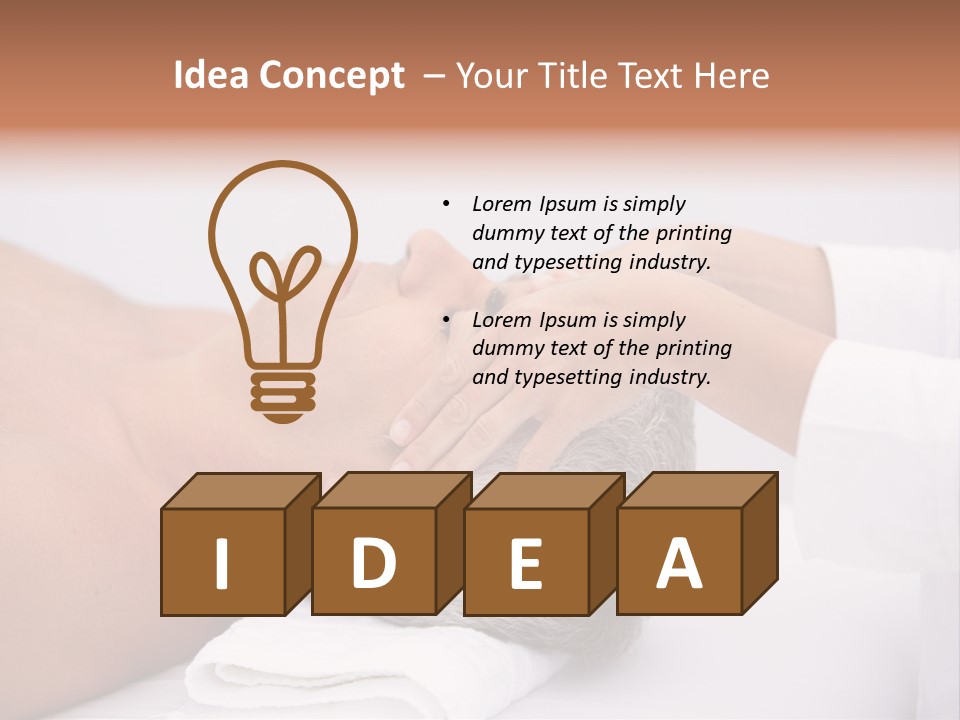 Years Resting Laid PowerPoint Template